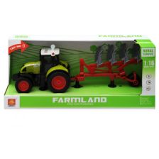 Τρακτέρ με άροτρο Wenyi Raya Toys 1:16