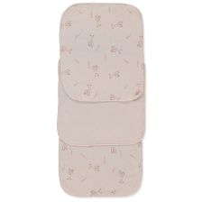 Σετ πετσέτες μπαμπού Bebetto SO SWEET, Πούδρα, 20 x 20 εκατοστών, 3 τεμαχίων C1040.