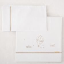 Σετ βρεφικά σεντόνια Bimbidreams NOE, 3 τεμαχίων, 60x120 εκατοστών.