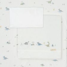 Σετ βρεφικά σεντόνια Bimbidreams TREX, 3 τεμαχίων, 50 x 80 εκατοστών.
