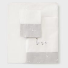 Σετ βρεφικά σεντόνια Mayoral 3 τεμαχίων, 50 x 80 εκατοστών, 9121.