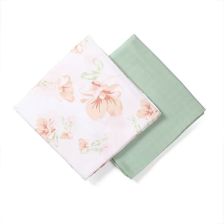 Σετ Πάνες Αγκαλιάς Babyono 120x120 εκ. Bamboo και Μουσελίνα 537/03