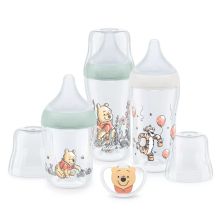 Σετ βρεφικά μπιμπερό και θηλή Nuk Perfect Match Disney Winnie the Pooh.