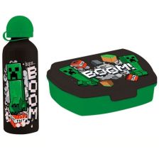 Σετ παγούρι και δοχείο φαγητού Kids Licensing Minecraft 500ml.