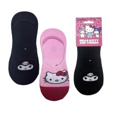 Σετ κάλτσες Cerda Hello Kitty, μέγεθος 36-43, 2900003299, 2 τεμαχίων.