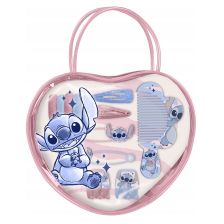 Σετ παιδικά αξεσουάρ μαλλιών Kids Licensing Stitch σε τσάντα.