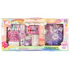 Σετ παιδικό μακιγιάζ Raya Toys Μονόκερος, με βραχιόλι, 14 τεμαχίων.