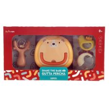 Βρεφικό σετ κουδουνίστρες με κουτί Raya Toys Shake The Baby Gutta Percha.