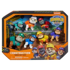 Σετ φιγούρες δράσης Spin Master Paw Patrol Rubble & Crew, 7 τεμαχίων.