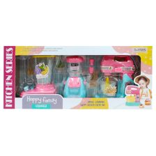 Σετ κουζινομηχανών Raya Toys Happy Family 3 τεμαχίων.
