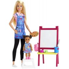Σετ Mattel BARBIE Δασκάλα ζωγραφικής