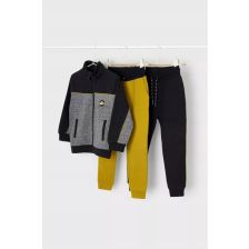 Σετ Mayoral Παιδική αθλητική φόρμα και φούτερ, 3 τεμαχίων, 104-116 εκατοστών.