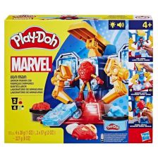 Σετ πλαστελίνες Play-Doh Hasbro με φιγούρα Iron Man, G0035.