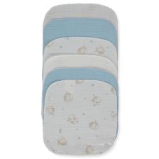 Σετ πετσέτες μουσελίνας Bebetto Pillowy, 20 x 20 εκατοστών, 6 τεμαχίων, C1190.