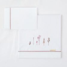 Σετ βαμβακερά βρεφικά σεντόνια Bimbidreams NIZA 3 τεμαχίων, 60 x 120 εκατοστών.