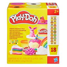 Σετ πλαστελίνες Hasbro Play-Doh, 18 χρωμάτων, G0522.