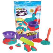Σετ κινητικής άμμου Spin Master Kinetic Sand Mold n' Flow.