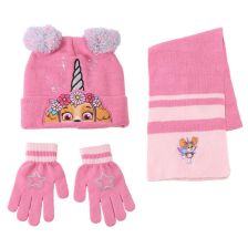 Σετ παιδικό σκουφάκι, κασκόλ και γάντια Cerda Paw Patrol, 2200010581.