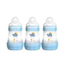 Σετ μπιμπερό MAM Easy Start Anti-Colic Bottle 160ml 3τεμ. μπλε