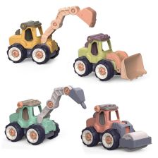 Σετ παιχνιδιού μηχανημάτων κατασκευών Raya Toys για συναρμολόγηση.