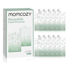 Σετ επαναχρησιμοποιούμενες σακούλες τροφίμων Momcozy, 10 τεμαχίων.