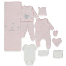 Σετ μαιευτηρίου Bebetto Organic Sleepy Sheepy, 10 τεμαχίων, 0-3 μηνών, Z1071.