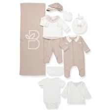 Σετ μαιευτηρίου για νεογέννητο Bebetto Royal man, 10 τεμαχίων, 0-3 μηνών, Z1020.