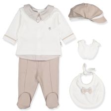 Σετ μαιευτηρίου για νεογέννητο Bebetto Royal man, 5 τεμαχίων, 0-3 μηνών, Z1019.