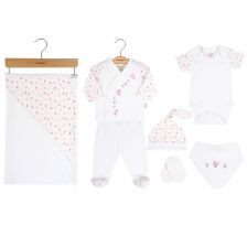 Βρεφικό σετ για νεογέννητο CICCIM BABY Εκρού, 7 τεμαχίων, 0-3 μηνών U4865.