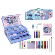 Σετ για χρωματισμό Cerda Disney Stitch με βαλιτσάκι.