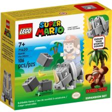 Κατασκευές LEGO Super Mario Σετ επέκτασης, Ramby ο Ρινόκερος, 71420.