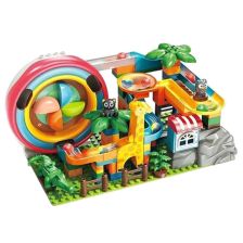 Κατασκευές Feelo Slippery Adventure Υδάτινο πάρκο με ζωάκια, 142 τεμαχίων.