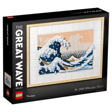 Κατασκευές LEGO Art Το μεγάλο κύμα, Hokusai.