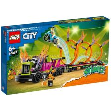 Κατασκευές LEGO City  Stunt Truck and Ring of Fire, 60357.
