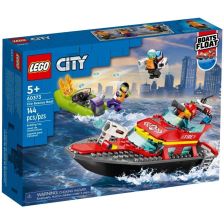 Κατασκευές LEGO City Πυροσβεστικό σκάφος διάσωσης, 60373.