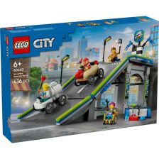 Κατασκευές LEGO City Χωρίς όρια: Πίστα ράμπας για αγωνιστικά αυτοκίνητα 60460.