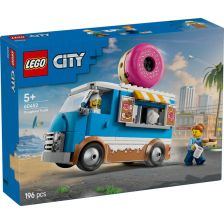 Κατασκευές LEGO City Φορτηγό για ντόνατς 60452.