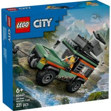Κατασκευές LEGO City Ορεινό φορτηγό offroad 4x4 60447.
