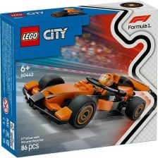 Κατασκευές LEGO City Οδηγός F1 με αγωνιστικό αυτοκίνητο McLaren 60442.