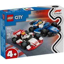 Κατασκευές LEGO City Αγωνιστικά αυτοκίνητα F1 Williams Racing και Haas 60464.
