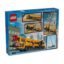 Κατασκευές LEGO City Κίτρινος κινητός γερανός κατασκευής 60409.