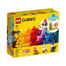 κατασκευές LEGO Classic Δημιουργικά διαφανή τουβλάκια 11013