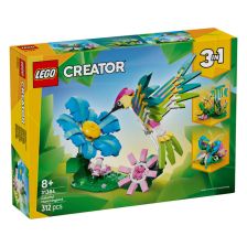 Κατασκευές LEGO Creator 3 σε 1 Άγρια ζώα: πολύχρωμο κολίβριο, 31384.
