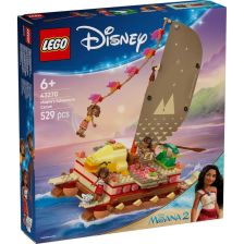 Κατασκευές LEGO Disney Classic Moana's Adventure Canoe 43270.