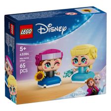 Κατασκευές LEGO Disney Frozen Μίνι Anna και Elsa, 43284.