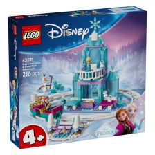 Κατασκευές LEGO Disney Frozen Το Κάστρο, η Elsa και η περιπέτεια με το χιονοκίνητο τρένο, 43281.