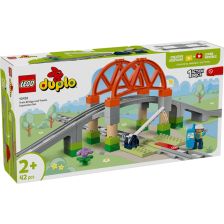 Κατασκευές LEGO DUPLO Σετ με γέφυρα και σιδηροτροχιές τρένου 10426.