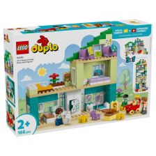 Κατασκευές LEGO DUPLO Μοντέρνο οικογενειακό σπίτι 3 σε 1 με φιγούρες, 10470.