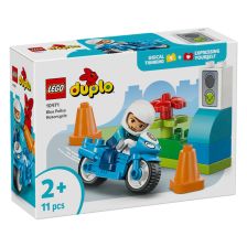 Κατασκευές LEGO DUPLO Μπλε αστυνομική μοτοσικλέτα, 10471.