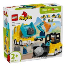Κατασκευές LEGO DUPLO Μηχανήματα κατασκευών 3 σε 1, 10475.